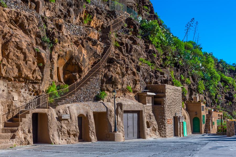 Guayadeque dalurinn - Gran Canaria