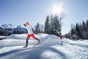 Langlauf Klassisch in Neuleutasch Olympiaregion Seefeld.Stephan Elsler