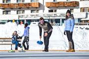 Eisstockschießen Seefeld in Tirol Olympiaregion Seefeld. Stephean Elsler 