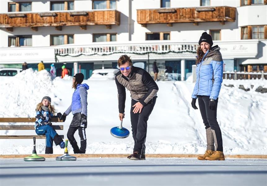 Eisstockschießen Seefeld in Tirol Olympiaregion Seefeld. Stephean Elsler 