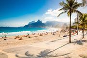 Ipanema ströndina, Rio de Janeiro