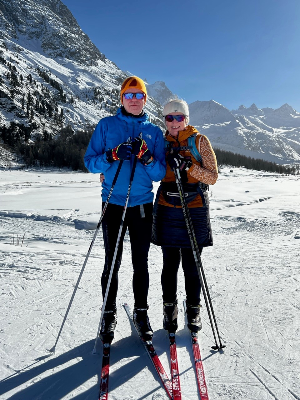 Anna Sigga og Palli í Pontresina